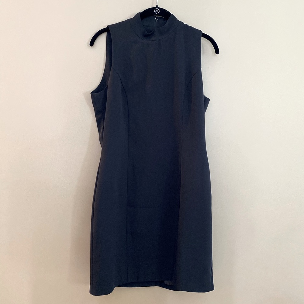 Black Newport News classy high neck dress